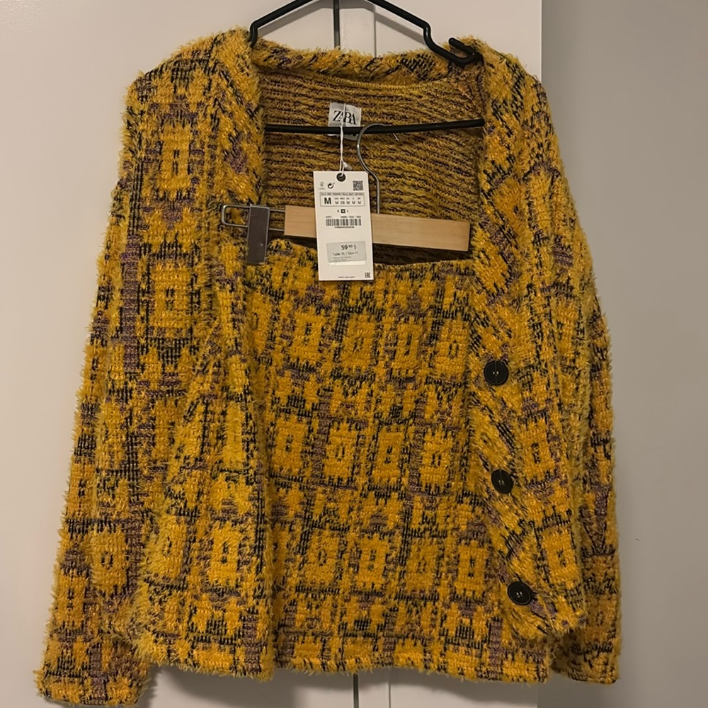 Zara Women's cardigan and skirt 2-piece / co-ord set